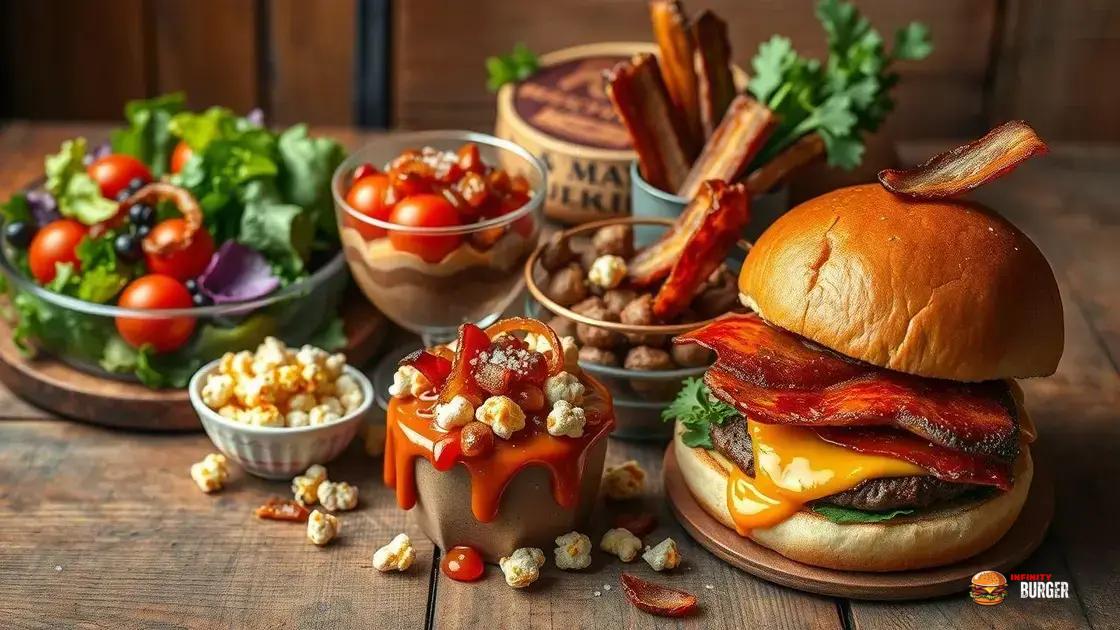 Receitas criativas com caramel bacon