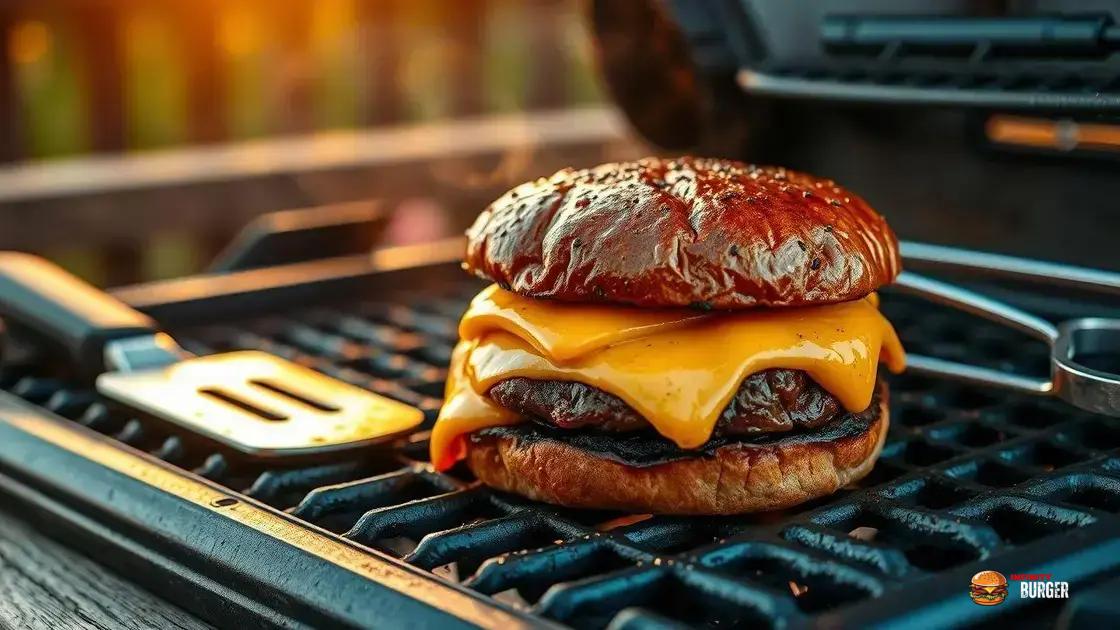 Dicas para grelhar o hambúrguer perfeito