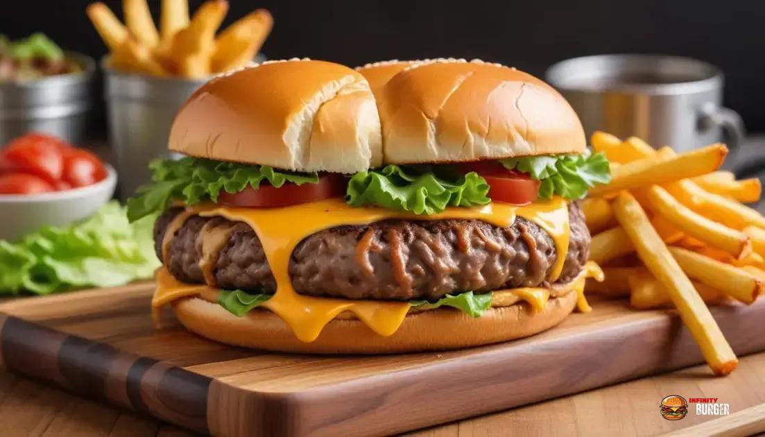 Como montar o seu infinity smash duplo cheddar