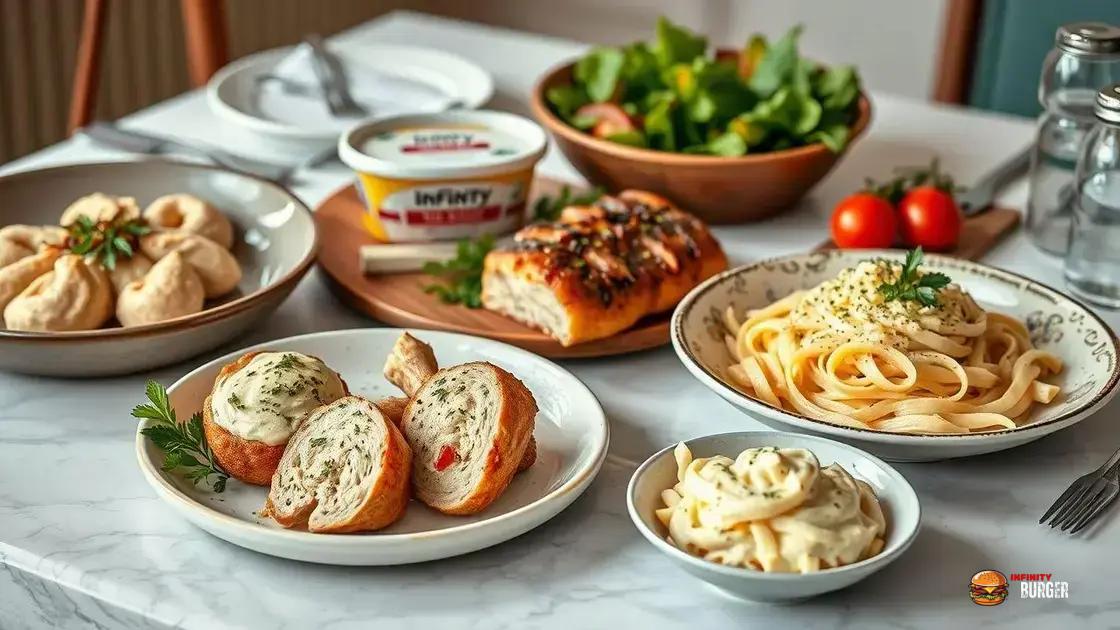 Dicas para usar infinity onion cream cheese em receitas