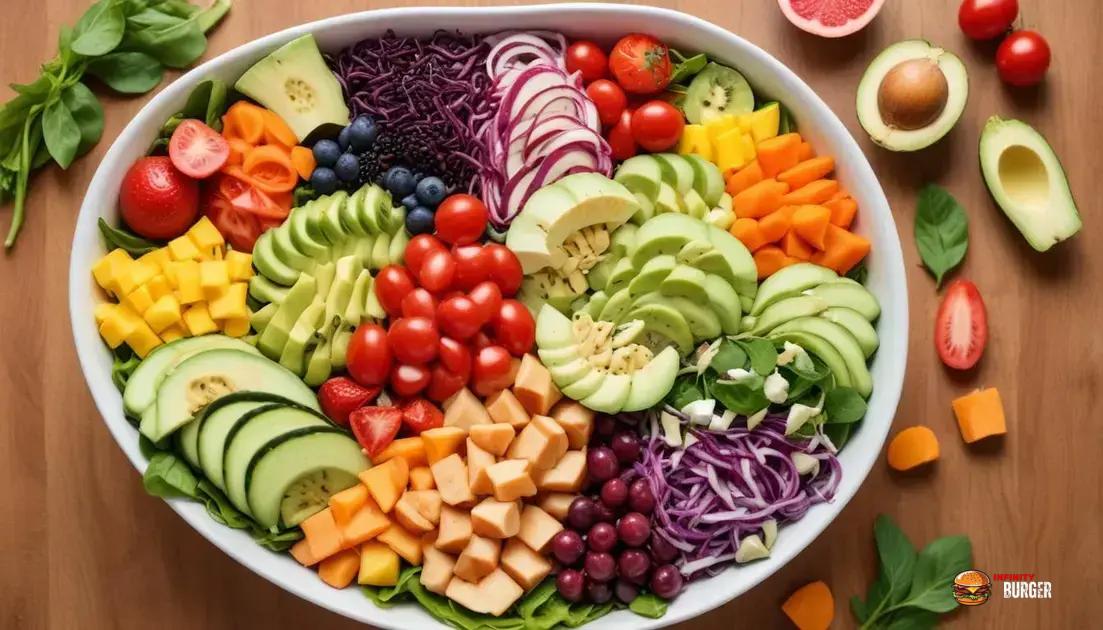 A origem da infinity salad