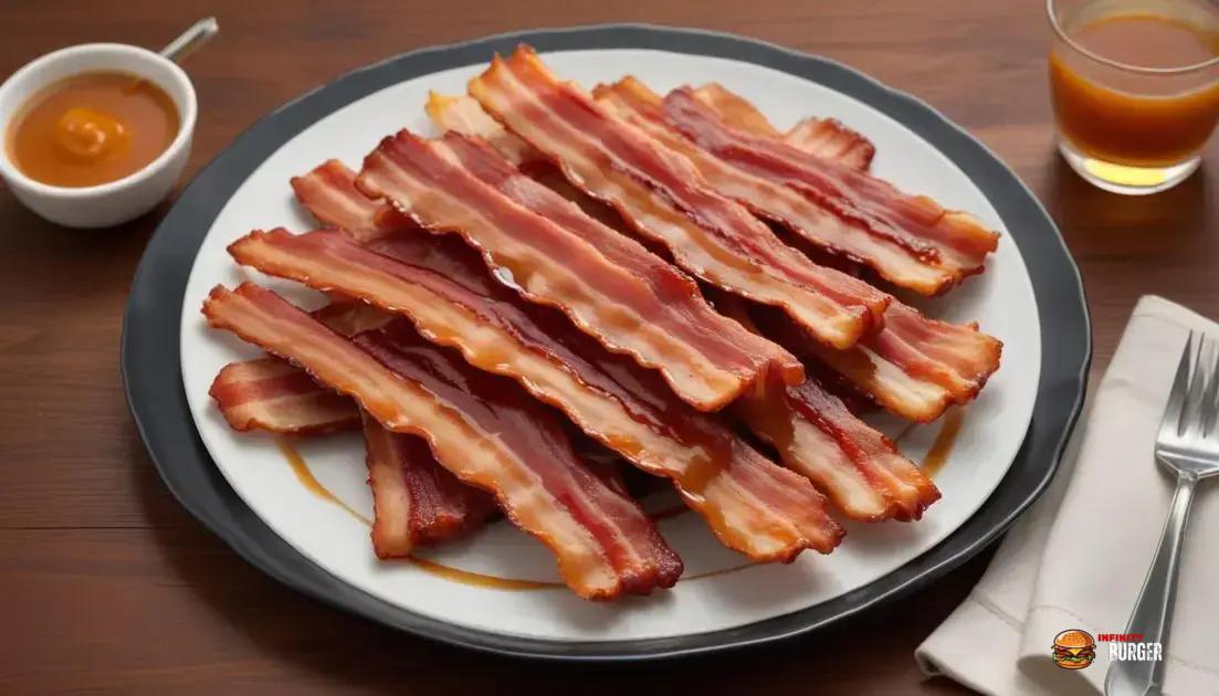 O que é infinity caramel bacon?