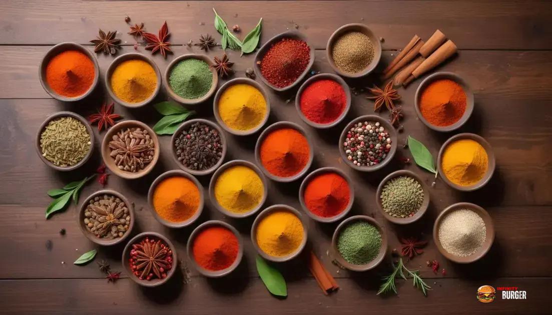 A importância das especiarias para um sabor surpreendente