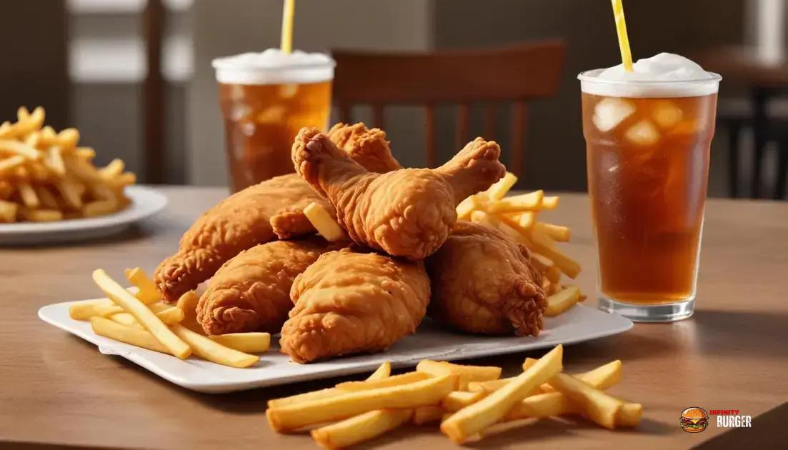 O que é o combo infinity crispy?