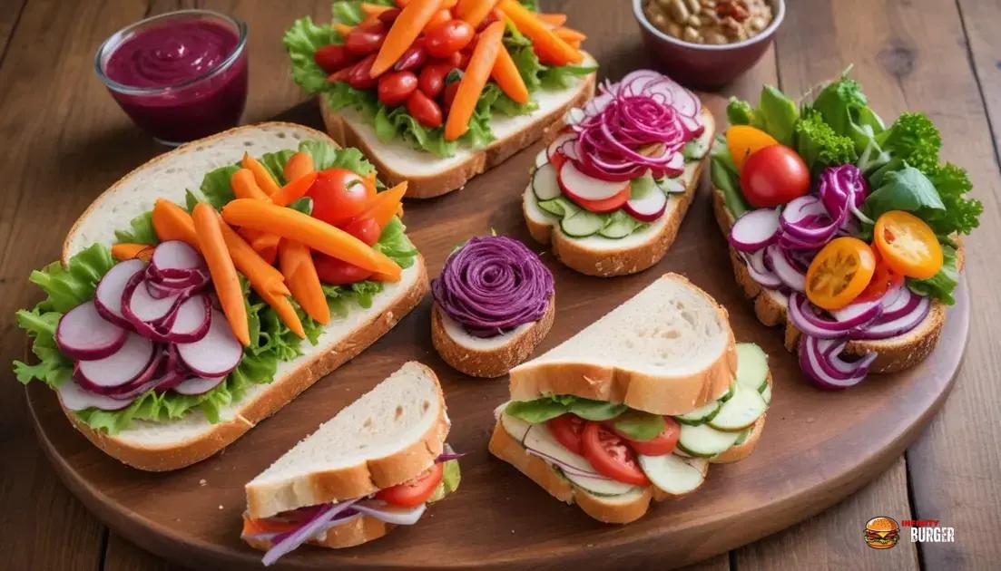 A importância da apresentação na arte do lanche
