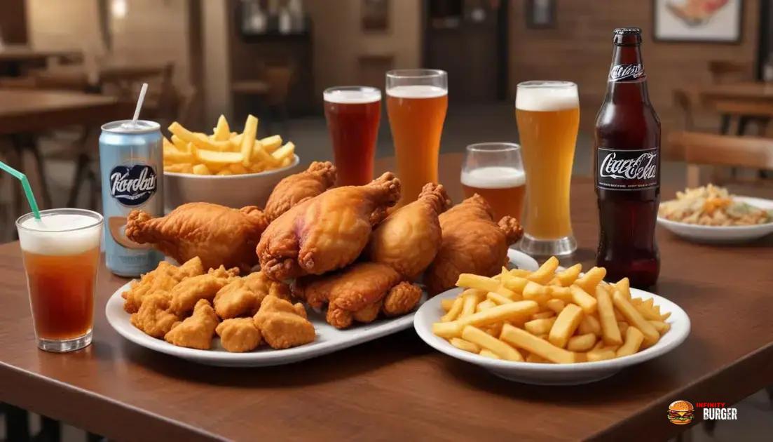 Como harmonizar o combo com bebidas
