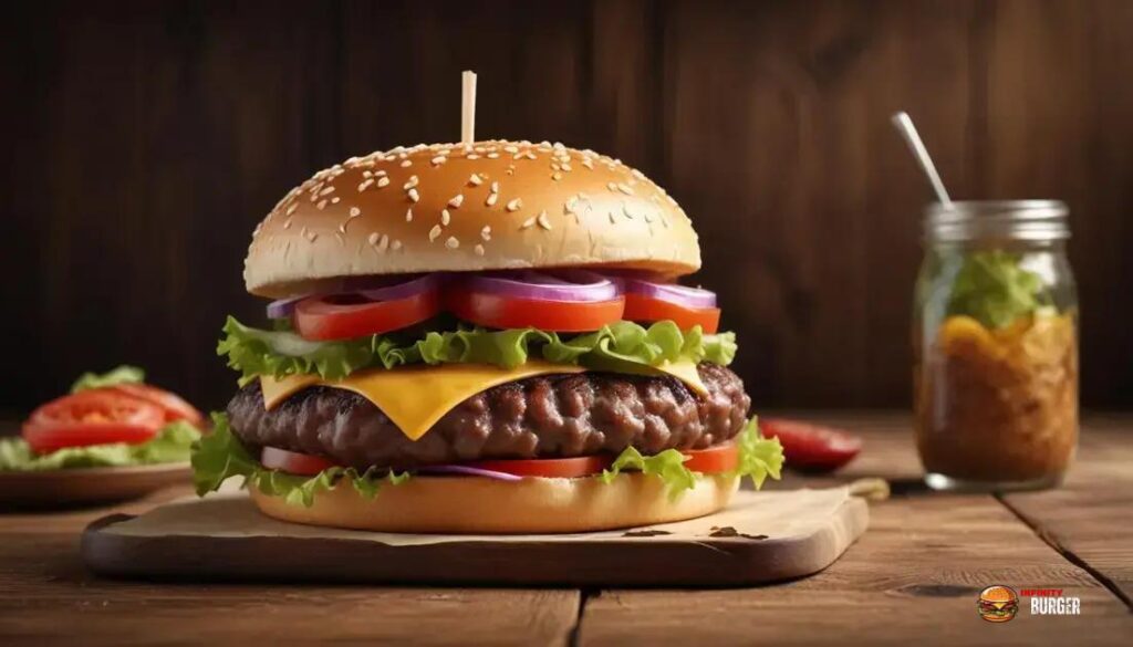 Hambúrguer com Estilo: Um Novo Padrão em Sabor e Apresentação