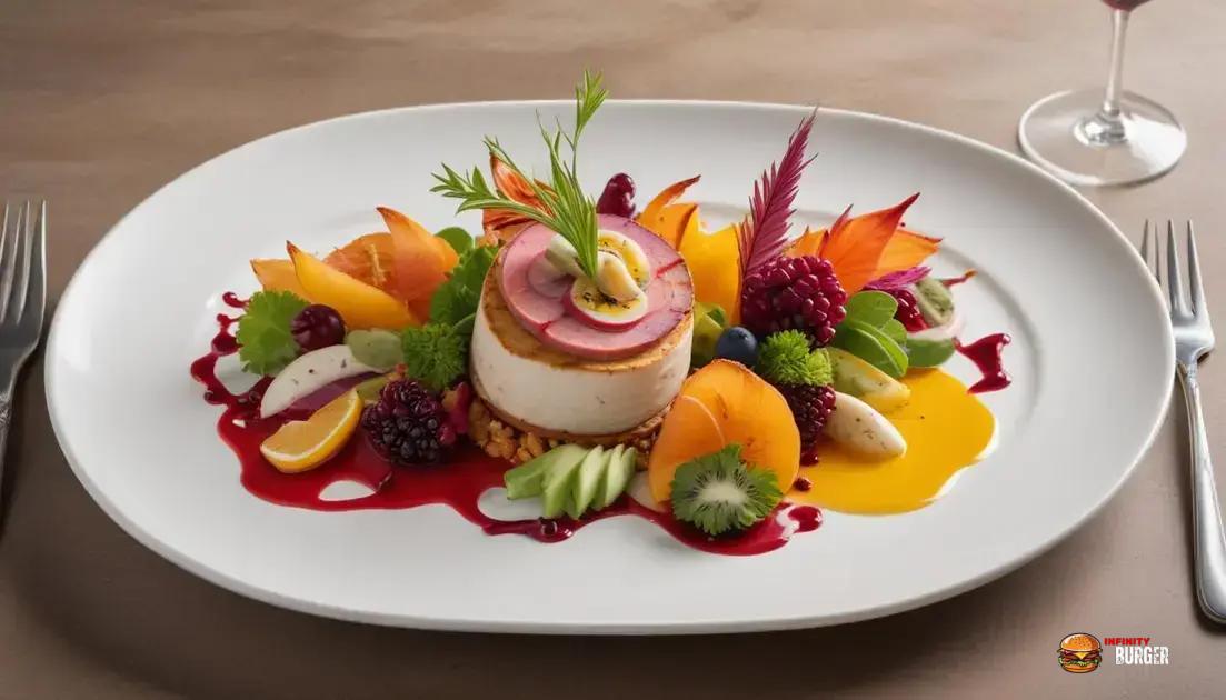 A importância da apresentação na gastronomia