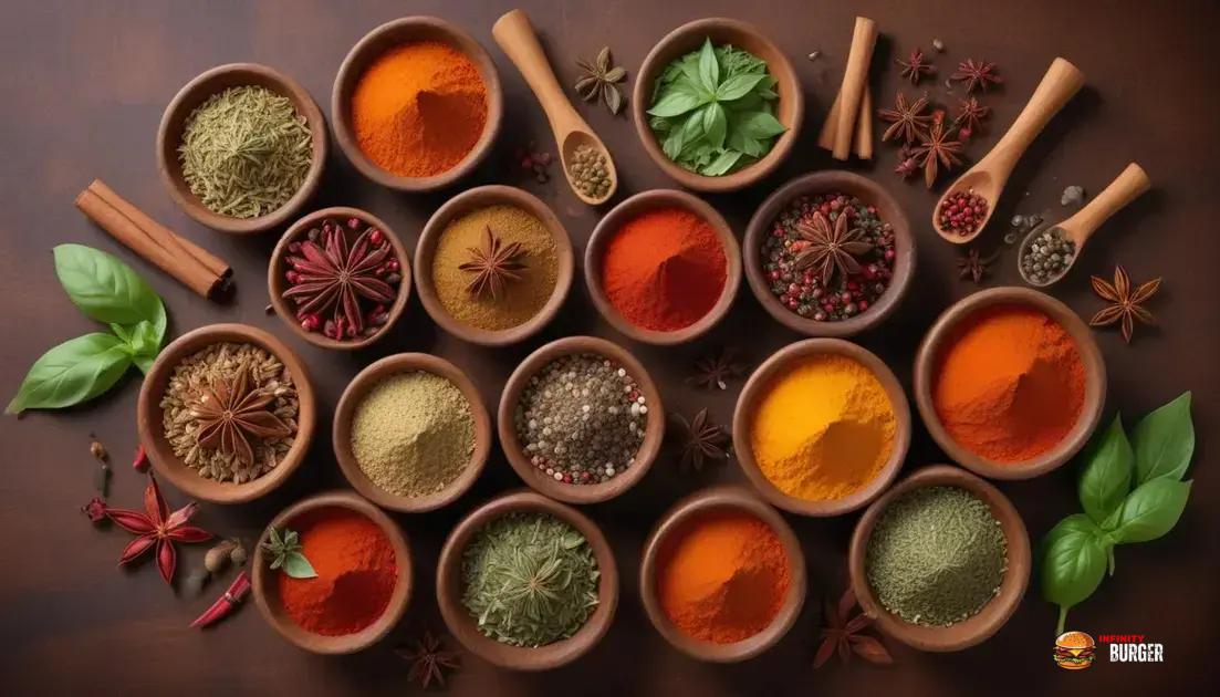 harmonização de temperos e especiarias