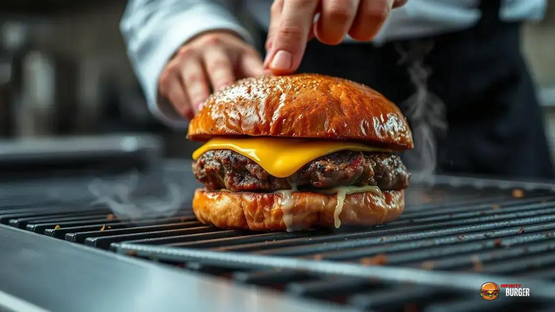 Dicas para cozinhar o hambúrguer no ponto ideal