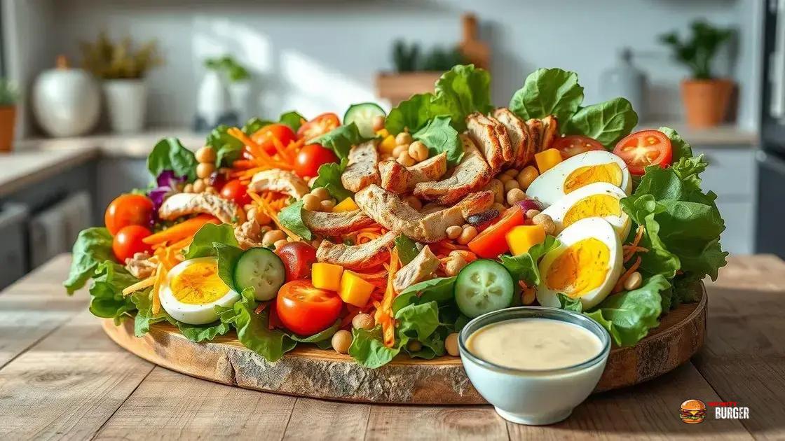 O que é o combo infinity salad e seus ingredientes chave