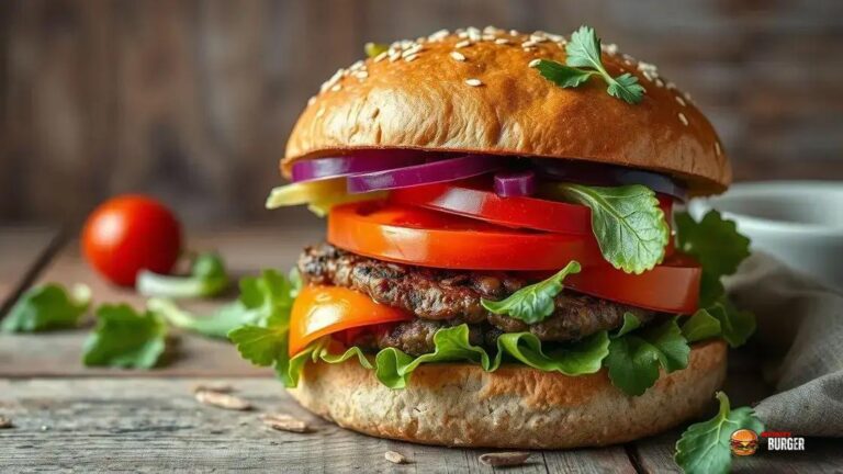 “Receita de Hambúrguer Artesanal Light e Saudável”